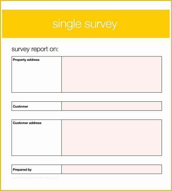 Free Survey Results Report Template Of Survey Templates – 27 Free Word Pdf Documents Download