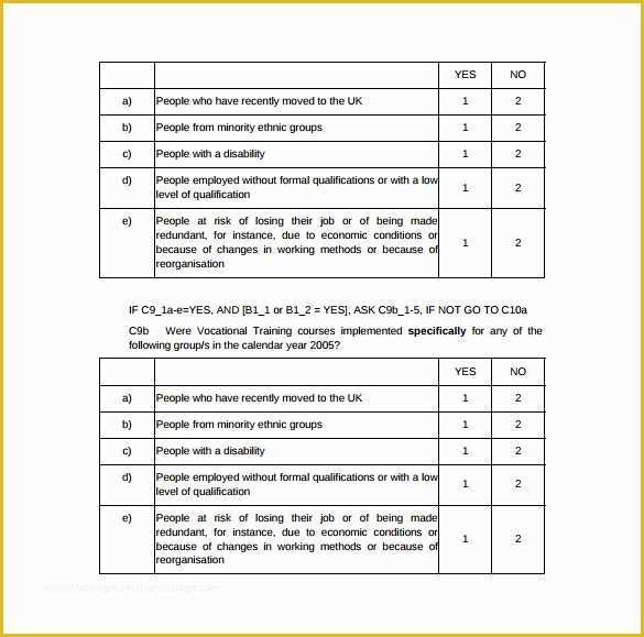 Free Survey Template Of 10 Free Survey Templates to Download for Free