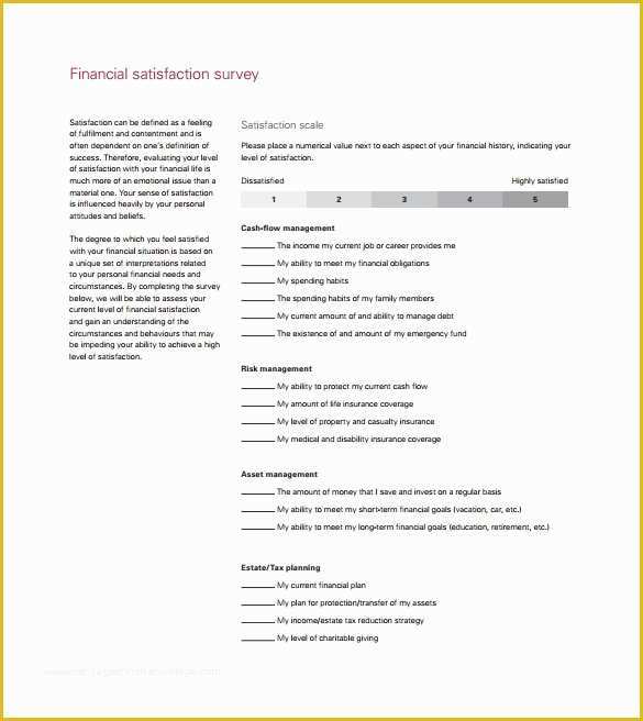 Free Survey Template Of 10 Free Survey Templates to Download for Free
