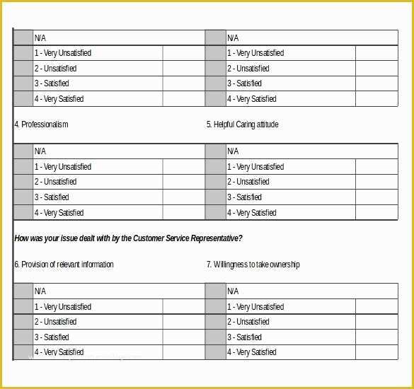 Free Survey Template Of Survey Template – 33 Free Word Excel Pdf Documents