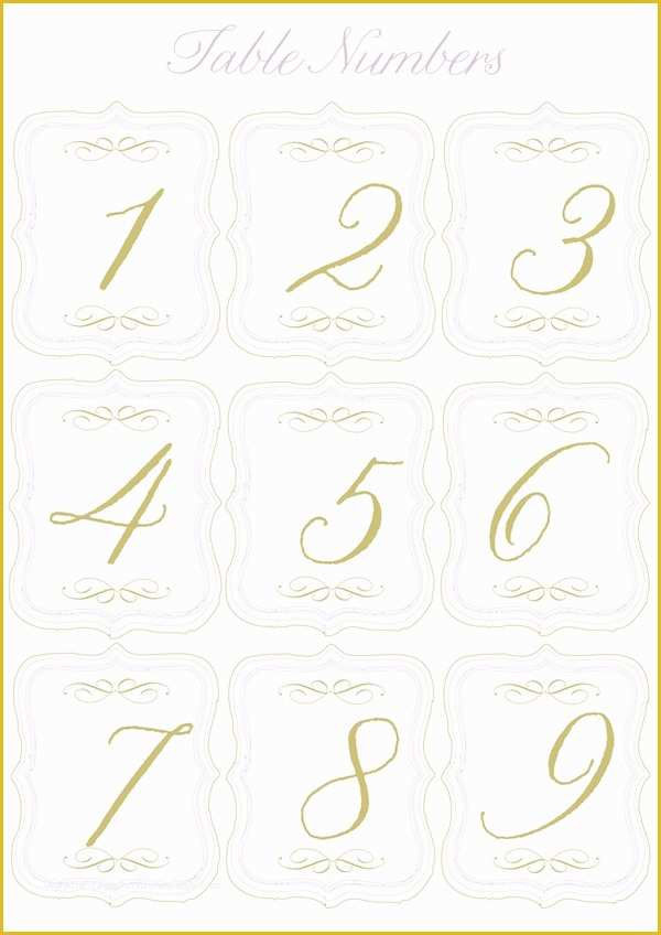 Free Table Number Templates Of 5 Best Of Round Table Numbers Printable Printable