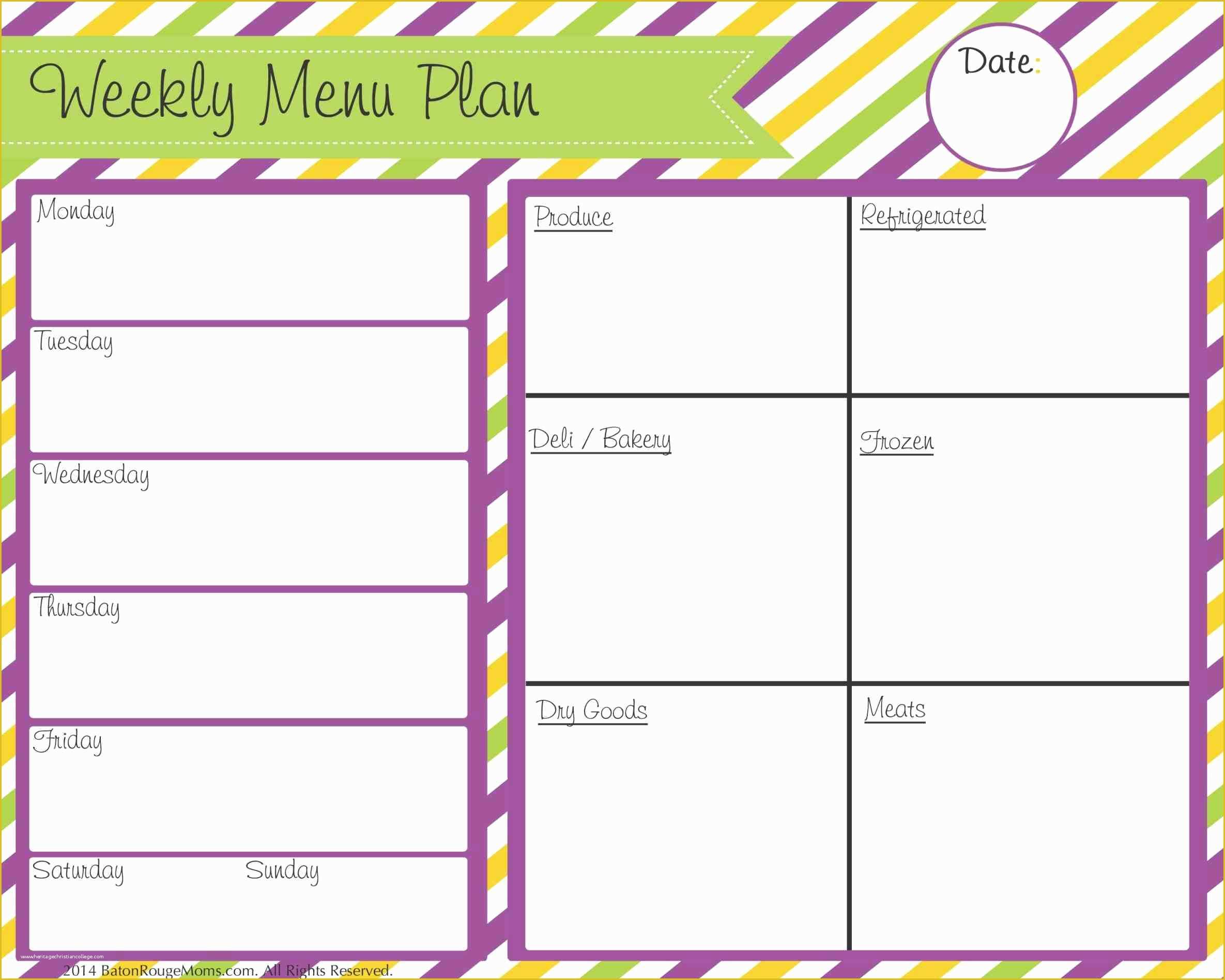 Free Template Maker Of Weekly Calendar Line