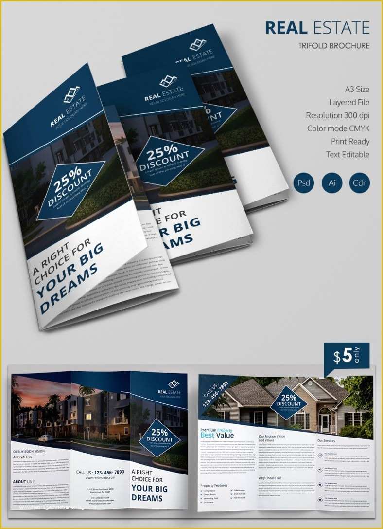 Free Templates for Flyers and Brochures Of 36 Psd Pany Brochure Templates & Designs
