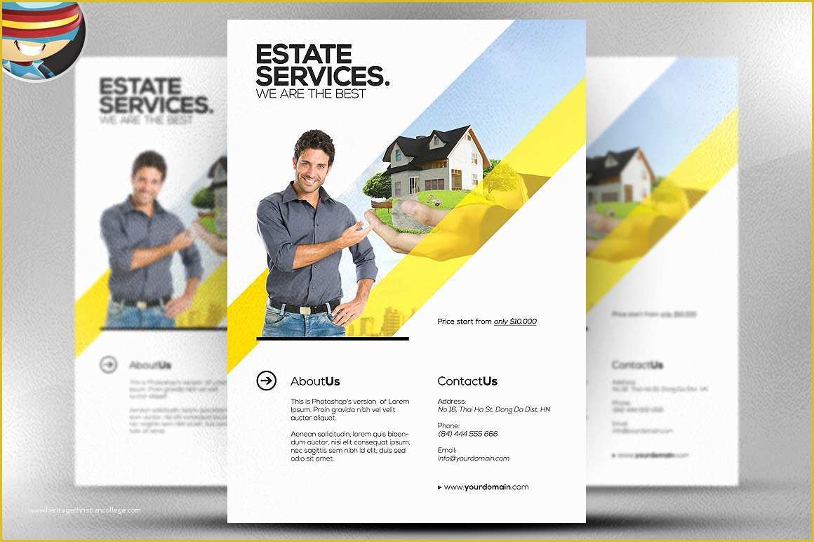 Free Templates for Flyers and Brochures Of Realtor Flyer Template Flyer Templates On Creative Market