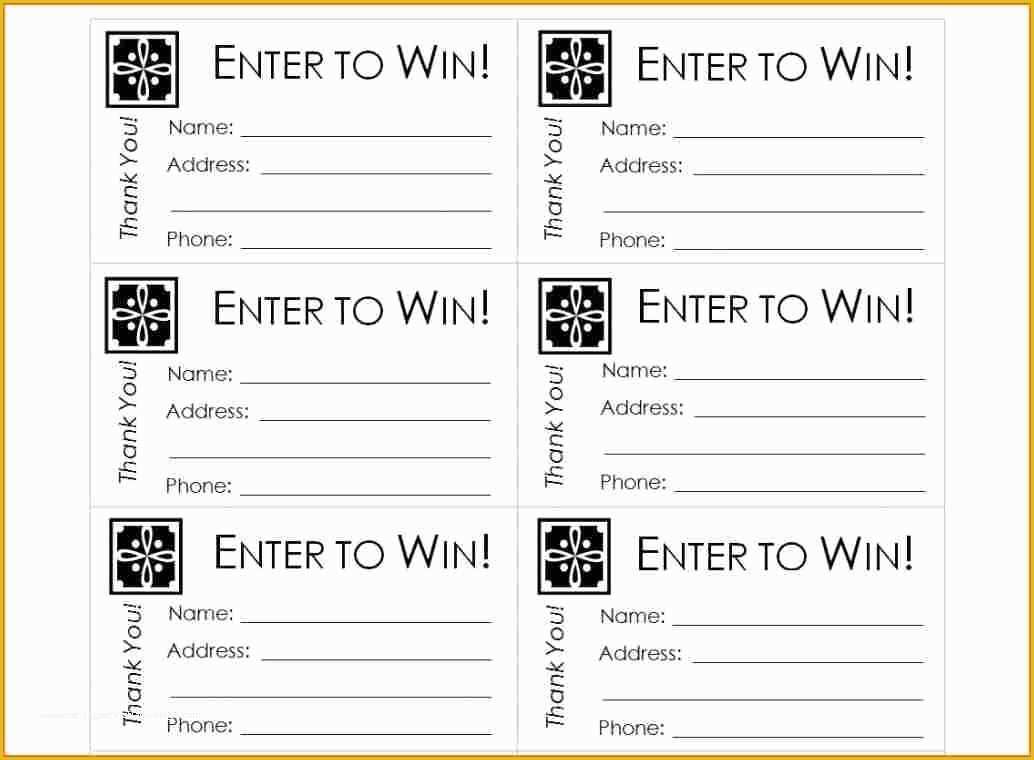 Free Ticket Template Of Free Printable Raffle Ticket Template