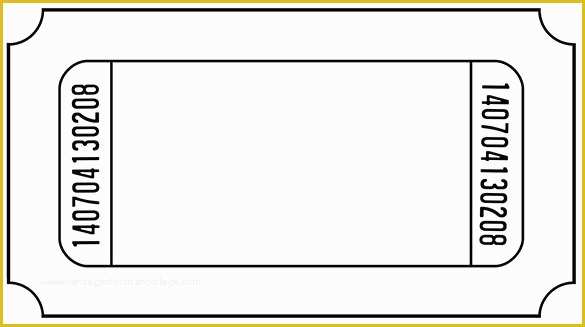 Free Ticket Template Word Of 115 Ticket Templates Word Excel Pdf Psd Eps