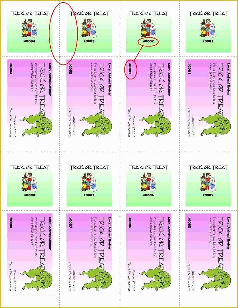 Free Ticket Templates 8 Per Page Of Printable event Tickets Templates Free