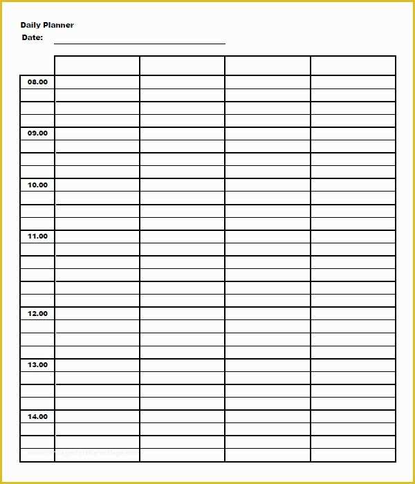 Free Time Schedule Template Of Search Results For time Schedule Sample 
