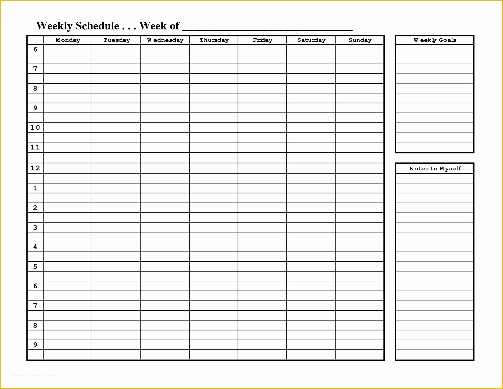 Free Time Schedule Template Of Weekly Schedule Template for Your Inspirations Vatansun