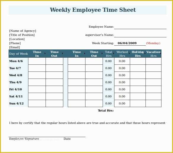 Free Timesheet Template Excel Of 20 Payroll Timesheet Templates & Samples Doc Pdf