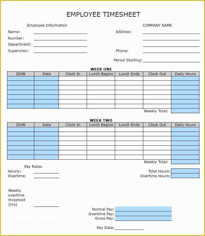 Free Timesheet Template Excel Of 60 Sample Timesheet Templates Pdf Doc Excel