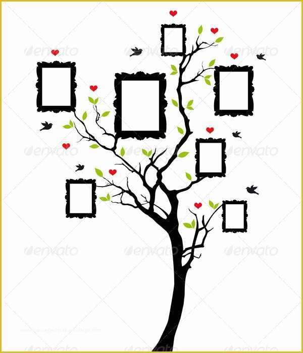 Free Tree Map Templates Of Blank Family Tree Chart 6 Free Excel Word Documents