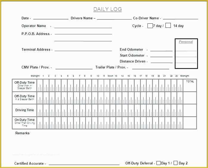 Free Truckers Log Book Template Of Drivers Log Book Template – Azserverfo