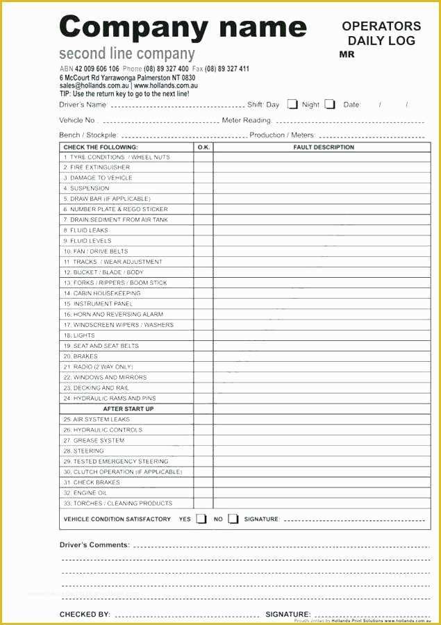 Free Truckers Log Book Template Of Drivers Log Book Template – Azserverfo