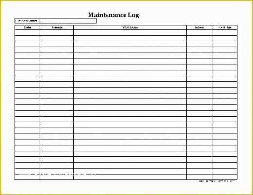 Free Truckers Log Book Template Of Search Results for “equipment Maintenance Log Pdf