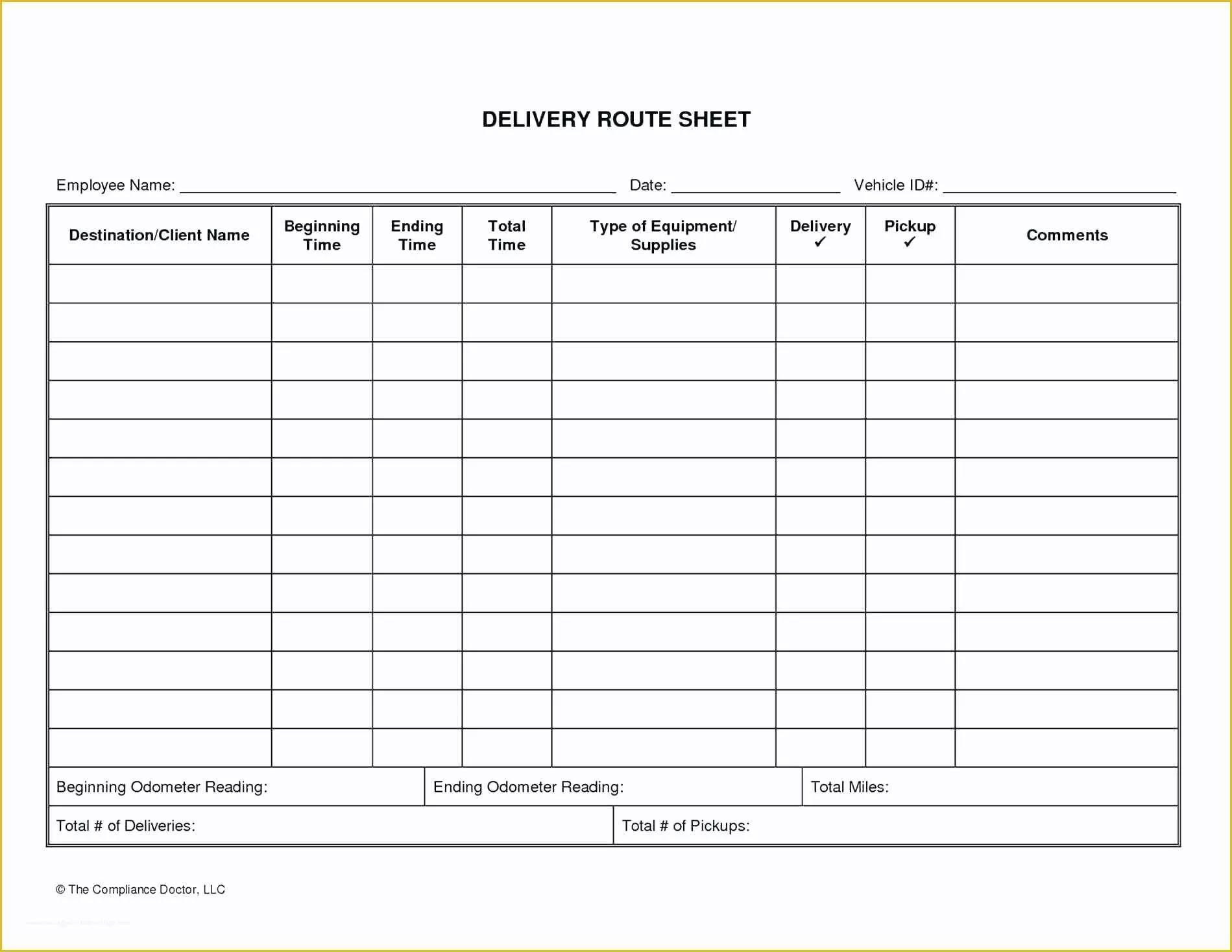 truck-log-book-template