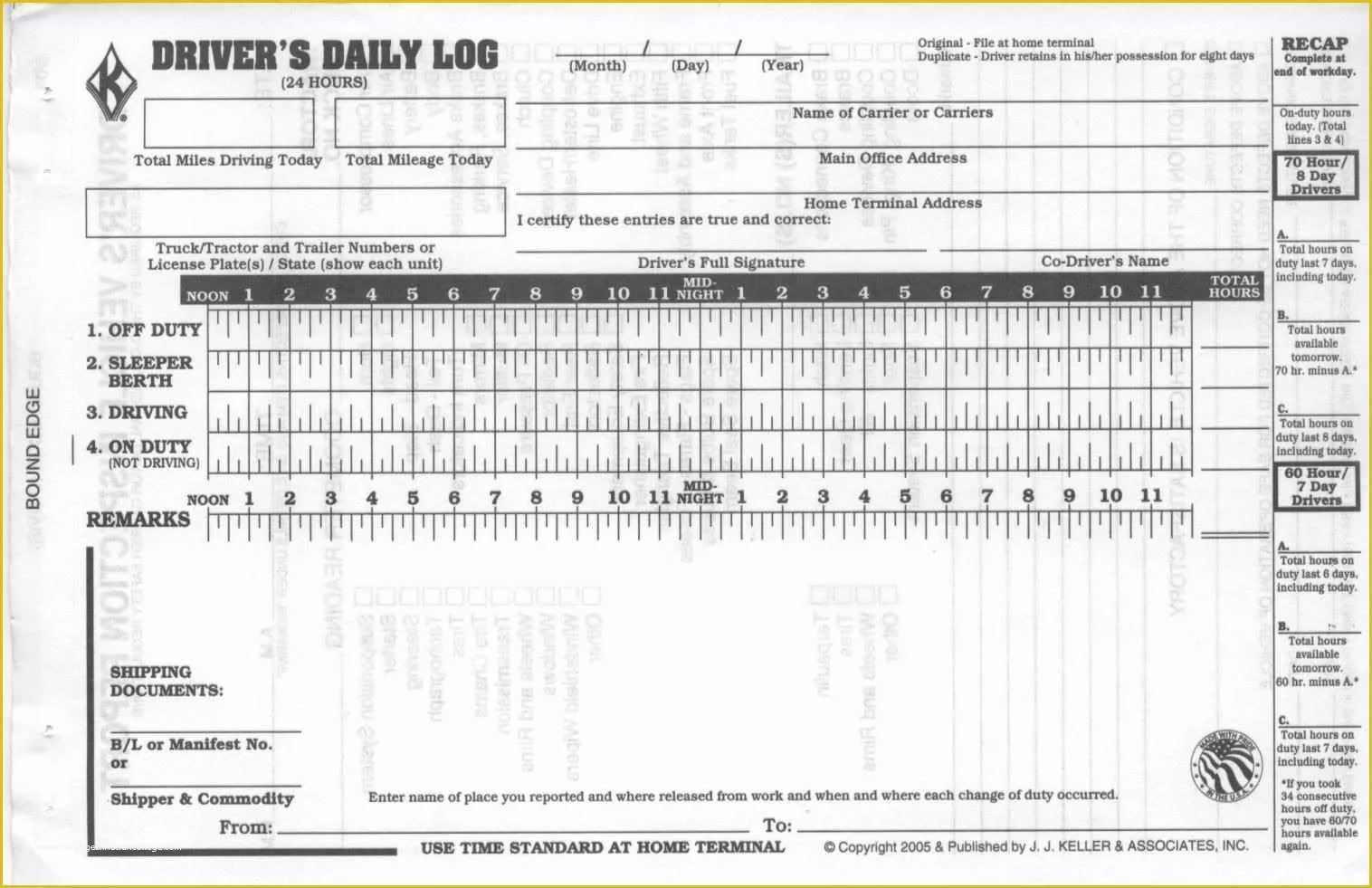 Free Truckers Log Book Template Of Truck Drive Log Book Driver Log Book Template