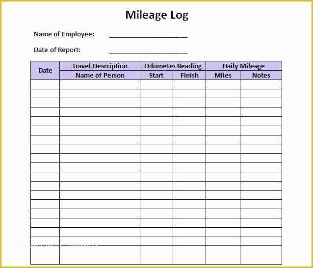 truck-log-book-template