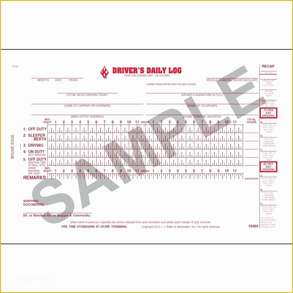 Free Truckers Log Book Template Of Truck Driver Log Book Template