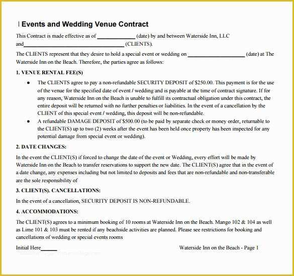 Free Vendor Contract Template Of 14 Vendor Contract Templates – Samples Examples & format