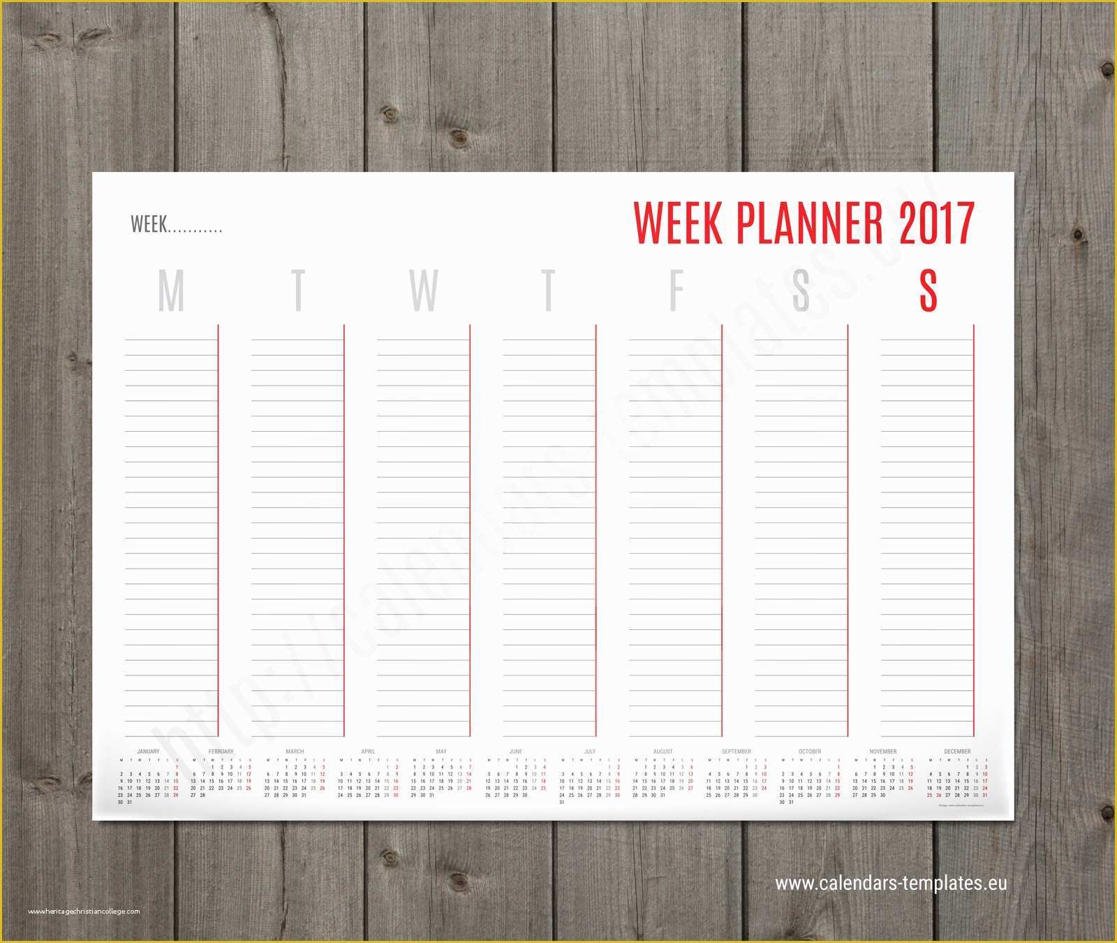 Free W2 Template Of A1 A2 and A3 Weekly Planner Template with Small Yearly