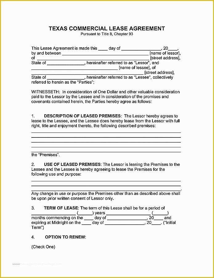 Free Washington State Rental Agreement Template Of Mercial Lease Agreement Washington State ﻿the