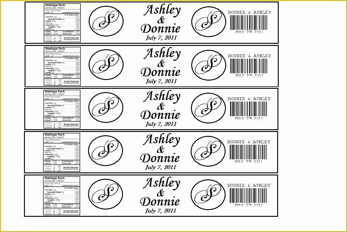 Free Water Bottle Label Template Of The Hillbilly Princess Diaries Diy 