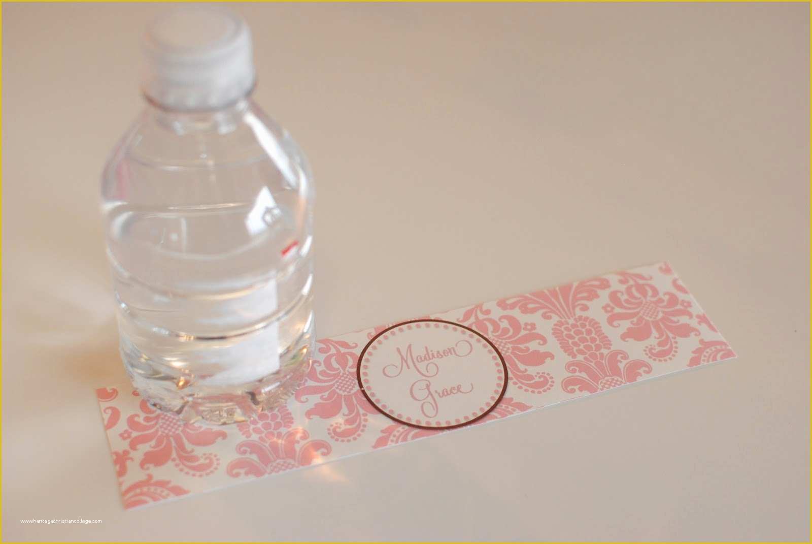 Free Water Bottle Label Template Of Water Bottle Labels Template