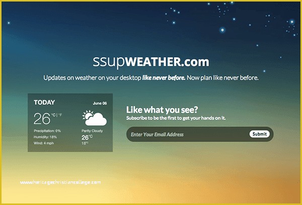 Free Weather Website Templates Of 40 Free Website Under Construction &amp; Ing soon Templates