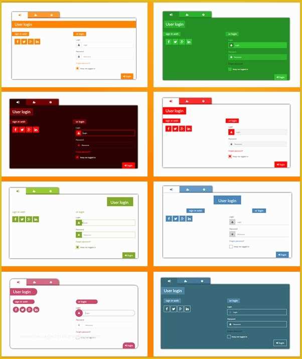 Free Web Application Templates with Css Of 30 Beautiful HTML Css Login Registration form Templates