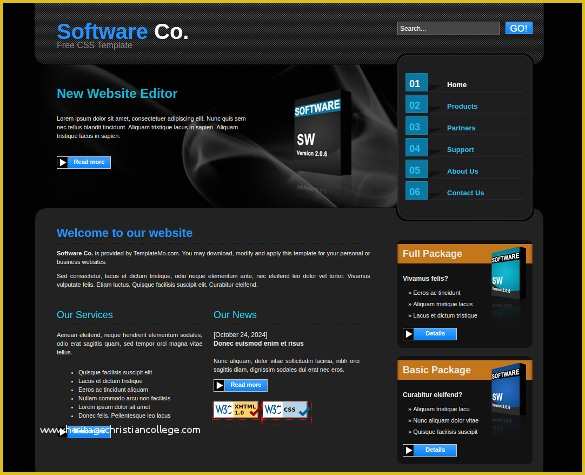 Free Web Application Templates with Css Of Download Web Application Templates &amp; themes for Free