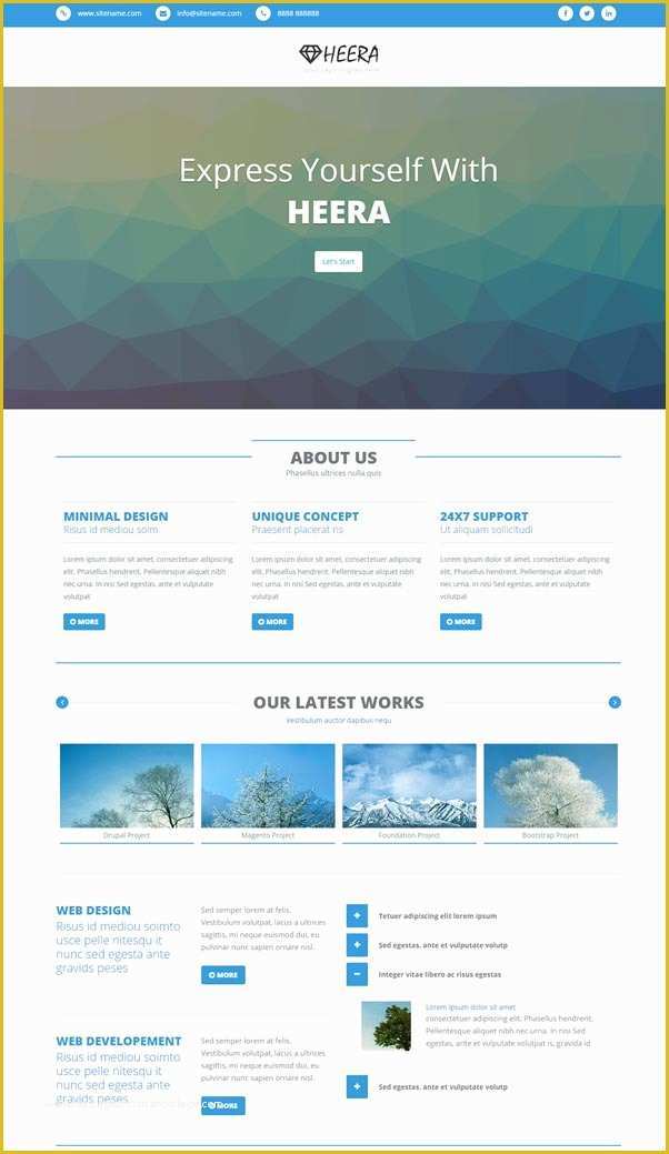 Free Web Templates Bootstrap Of 30 Bootstrap Website Templates Free Download