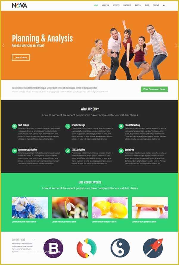 Free Web Templates Bootstrap Of 30 Bootstrap Website Templates Free Download