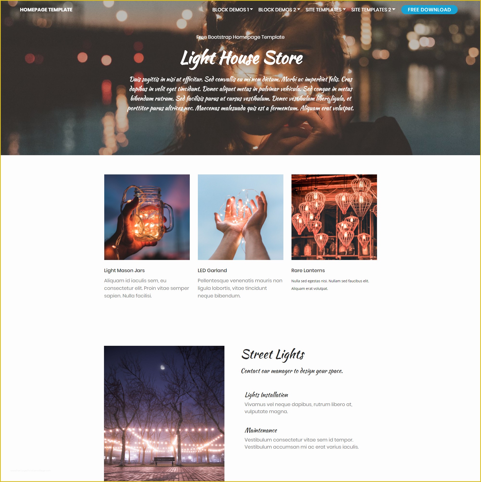 Free Web Templates Bootstrap Of 95 Free Bootstrap themes Expected to Get In the top In 2019