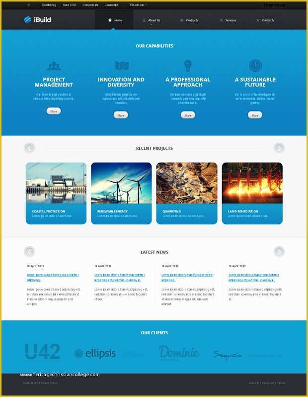 Free Web Templates Bootstrap Of A Selective Digest Of Bootstrap themes at Templatemonster