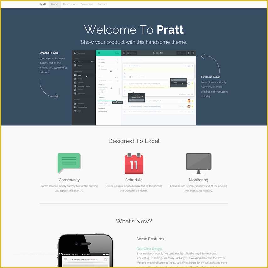 Free Web Templates Bootstrap Of Pratt Free Responsive Bootstrap Website Template