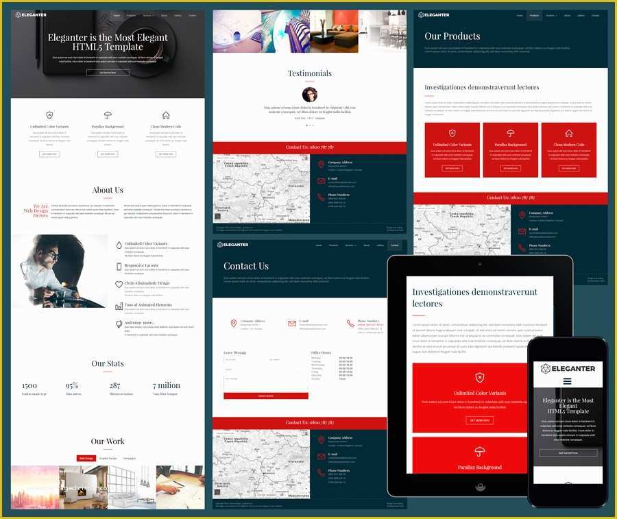 Free Web Templates Of 15 Free Amazing Responsive Business Website Templates