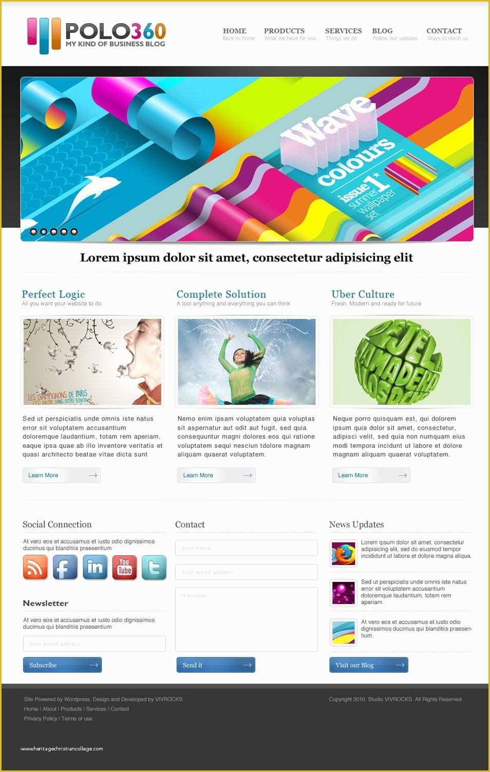 Free Web Templates Of Latest Free Web Page Templates Psd Css Author