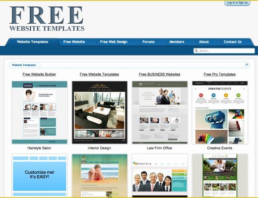 Free Web Templates Of Web Templates Gratis 7 Siti Internet Dove Trovarli