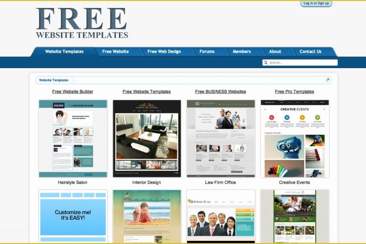 Free Web Templates Of Web Templates Gratis 7 Siti Internet Dove Trovarli