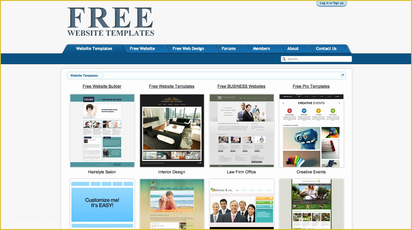Free Web Templates Of Web Templates Gratis 7 Siti Internet Dove Trovarli