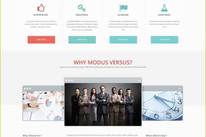 Free Website Design Templates Of Free Psd Template Modus Versus