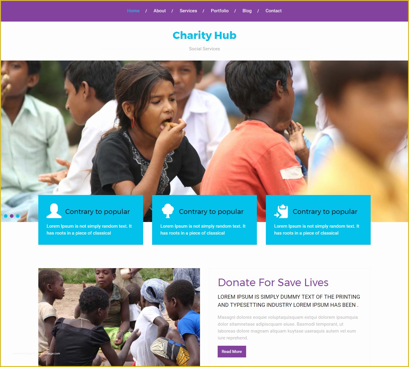 Free Website Templates for Charity organization Of 16 Premium and Free