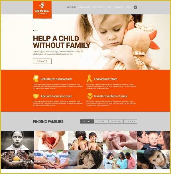 Free Website Templates for Charity organization Of 23 Charity Website themes & Templates