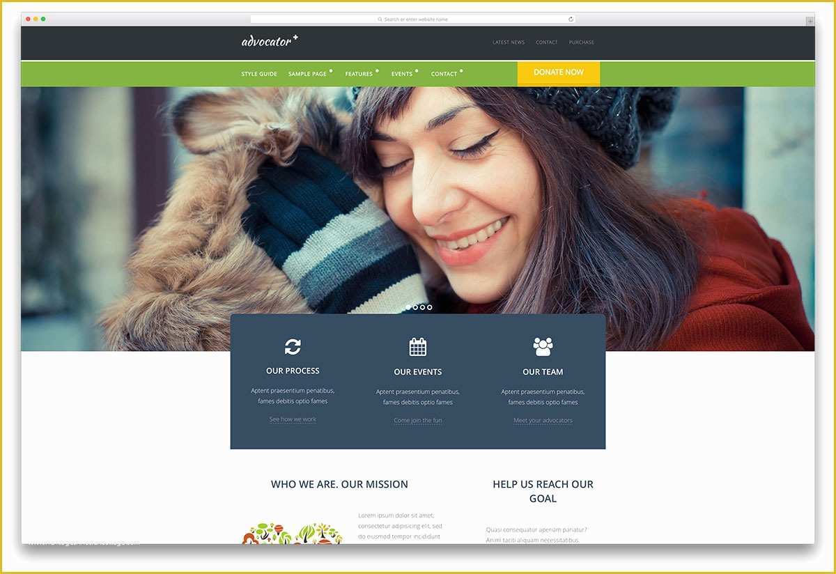 Free Website Templates for Charity organization Of 30 Best Wordpress themes for Non Profit Charity