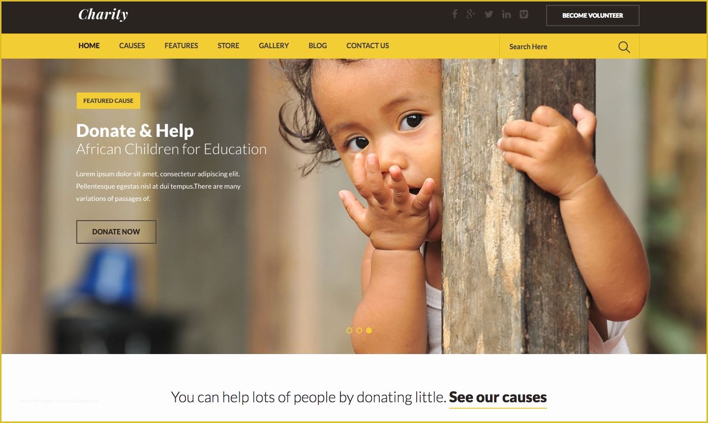 Free Website Templates for Charity organization Of the top 8 Nonprofit Website Templates No Coding Necessary