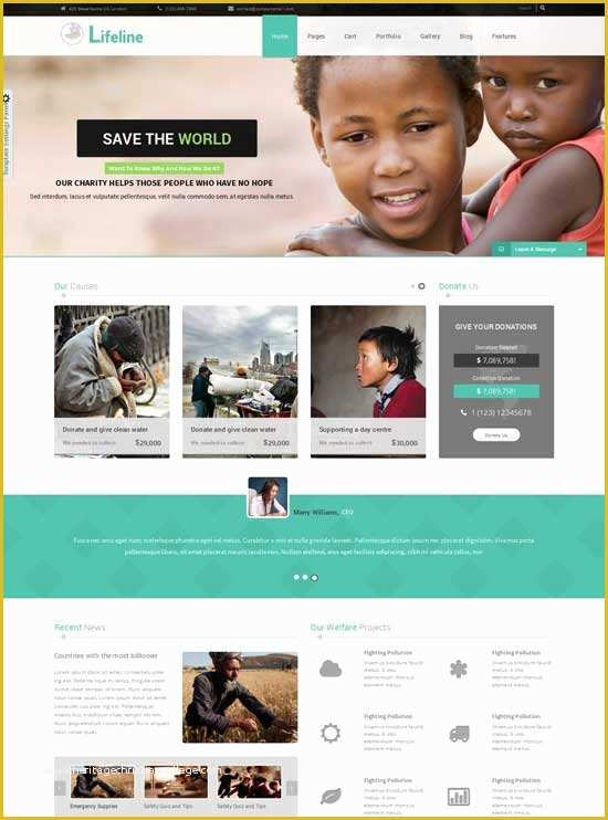 Free Website Templates for Charity organization Of top 12 Responsive Ngo Charity Church Joomla Templates