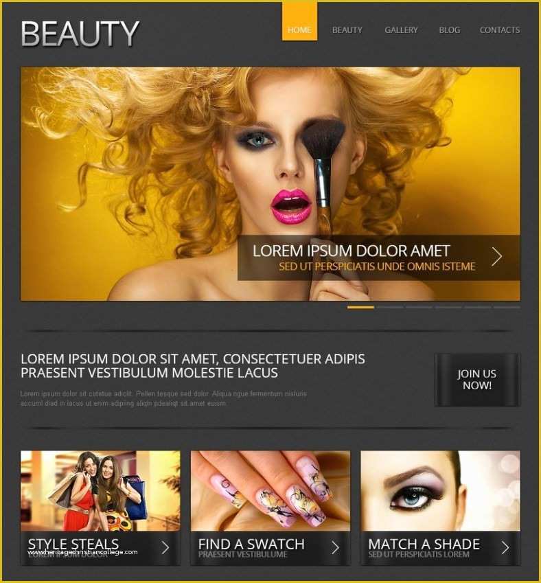 Free Website Templates for Makeup Artist Of 10 Best Makeup Artists Website Templates