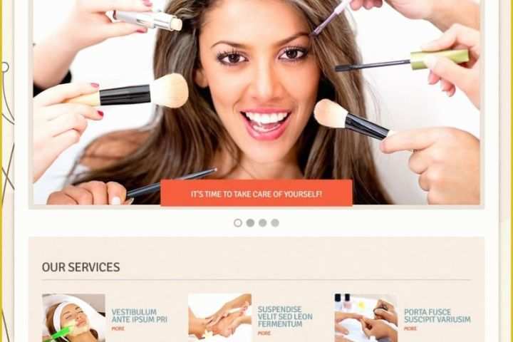 Free Website Templates for Makeup Artist Of 10 Best Makeup Artists Website Templates