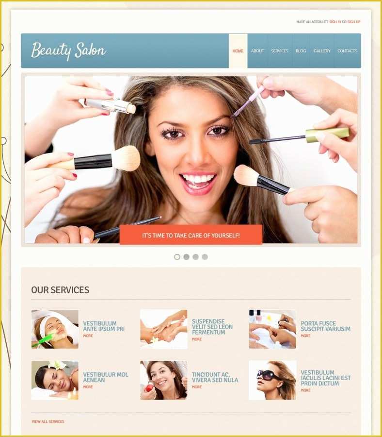 50 Free Website Templates for Makeup Artist